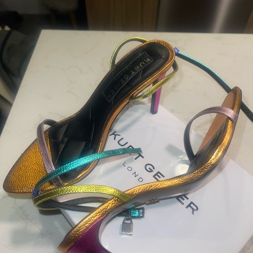 Kurt Geiger Women's Multicolor Strappy Heels